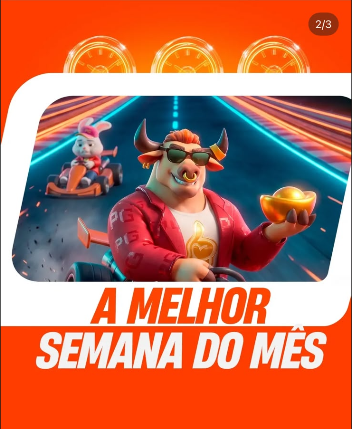 Tigre pilotando um kart laranja na Semana Turbinada